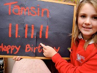 Tamsin dnes oslavuje narodeniny Tamsin dnes oslavuje narodeniny