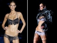 Michaela Kocianová v bielizni na móle v Madride. Michaela Kocianová v bielizni na móle v Madride.