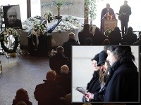 Barbara Haščáková niesla poslednú rozlúčku s otcom veľmi ťažko. Barbara Haščáková niesla poslednú rozlúčku s otcom veľmi ťažko.