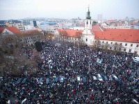 Protest Gorila v Bratislave