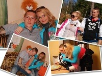 Jana Frčková si spoločnosť Tomáša Mrvu užívala. Jana Frčková si spoločnosť Tomáša Mrvu užívala.