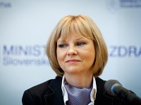 Zuzana Zvolenská, ministerka zdravotníctva