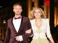 Moderátori RTVS Michal Slanička a Andrea Chabroňová