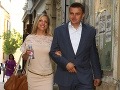 Branislav Záhradník prišiel aj so svojou priateľkou Danielou. Branislav Záhradník prišiel aj so svojou priateľkou Danielou.