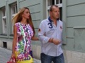 Boris Kollár s Andreou Heringovou dorazili medzi poslednými. Boris Kollár s Andreou Heringovou dorazili medzi poslednými.
