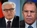 Frank-Walter Steinmeier a Sergej Frank-Walter Steinmeier a Sergej