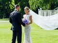 Gáborikova SEXI nevesta v župančeku... Nové FOTO z prominentnej svadby!