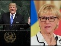 Donald Trump a Margot Donald Trump a Margot