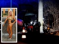 Tragédia pri Prahe: Krásna fitnesska (†26) sa viezla s opitým kamarátom, brutálny náraz do stĺpa