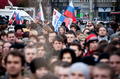 Protesty proti povinnej hymne