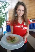  Martina Dávidová (21) z Banskej Bystrice robila čašníčku.