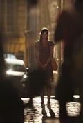 Carla Bruni-Sarkozy pri nakrúcaní filmu Midnight in Paris 