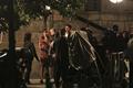 Carla Bruni-Sarkozy pri nakrúcaní filmu Midnight in Paris 
