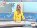 Aneta Parišková moderuje Noviny o 17:00.