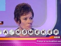 Súťažiaca vymyslela nové slovo Súťažiaca vymyslela nové slovo