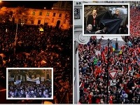 Ľudia sa zhromažďovali v Prahe aj Bratislavy, aby dali najavo nespokojnosť s politikmi Ľudia sa zhromažďovali v Prahe aj Bratislavy, aby dali najavo nespokojnosť s politikmi
