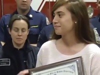 Charlotte pri odovzdávaní ceny Charlotte pri odovzdávaní ceny