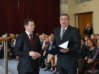 Buvalič osobne s ministrom Draxlerom. Buvalič osobne s ministrom Draxlerom.