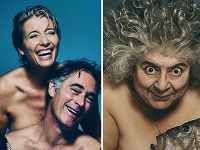 Emma Thompson a Miriam Margolyes sa vyzliekli, aby podporili dobrú vec. Emma Thompson a Miriam Margolyes sa vyzliekli, aby podporili dobrú vec.