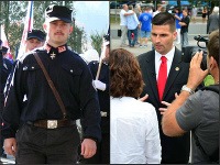 Marian Kotleba a Robert Švec Marian Kotleba a Robert Švec