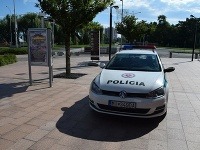 Jozef poškodil policajné auto Jozef poškodil policajné auto