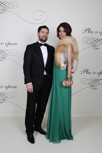 Modelka Simona Slobodníková s manželom Andrejom