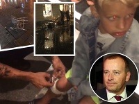 Boris Kollár včera prežil obrovský strach o syna Artura. Boris Kollár včera prežil obrovský strach o syna Artura.