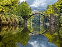 Rakotzbrücke, Nemecko Rakotzbrücke, Nemecko