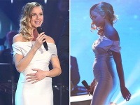 Nela Pocisková počas galavečera Noc nádejí ukázala svoje tehotenské bruško. Nela Pocisková počas galavečera Noc nádejí ukázala svoje tehotenské bruško.