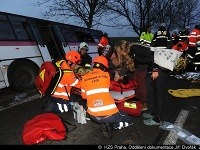 Vážna nehoda pri Prahe Vážna nehoda pri Prahe