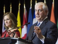 Chrystia Freeland, Rex Tillerson Chrystia Freeland, Rex Tillerson