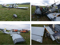 Pád lietadla Čmelák Z-37 Pád lietadla Čmelák Z-37