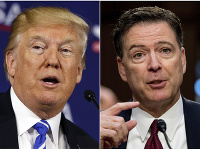 Donald Trump a James Comey Donald Trump a James Comey