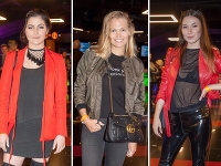 Celeste Buckingham, Kristína Krajčírová, Veronika Adamičková alias Ronie. Celeste Buckingham, Kristína Krajčírová, Veronika Adamičková alias Ronie.