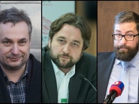 Ondrej Dostál, Ľuboš Blaha a Martin Poliačik Ondrej Dostál, Ľuboš Blaha a Martin Poliačik