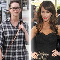 Kráska Jennifer Love Hewitt bez mejkapu pripomína sivú myš Kráska Jennifer Love Hewitt bez mejkapu pripomína sivú myš