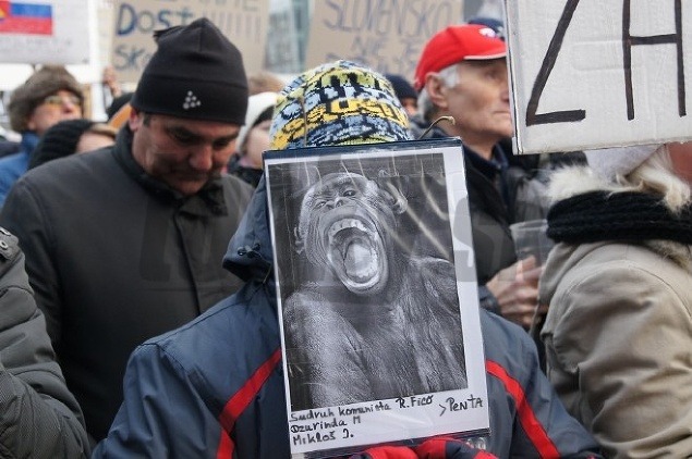 Druhý protest proti Gorile