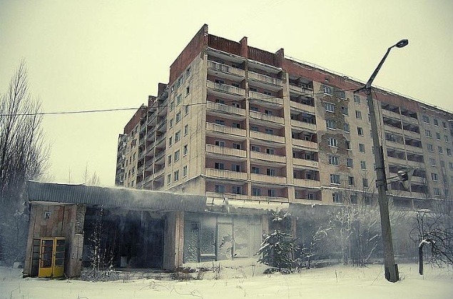 Mestečko postavili v roku 1970 ako ubytovňu pre pracovníkov jadrovej elektrárne Černobyľ.