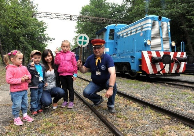 Malých návštevníkov odviezol z Čermeľa na Alpinku detský vláčik a dostali aj lízanku