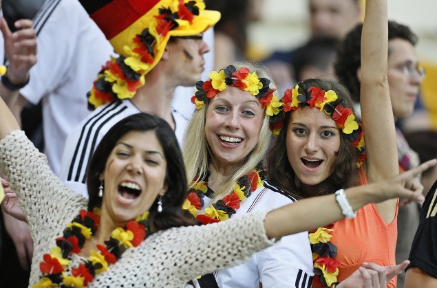 Nemci mali pri zápase s Portugalskom takúto podporu.