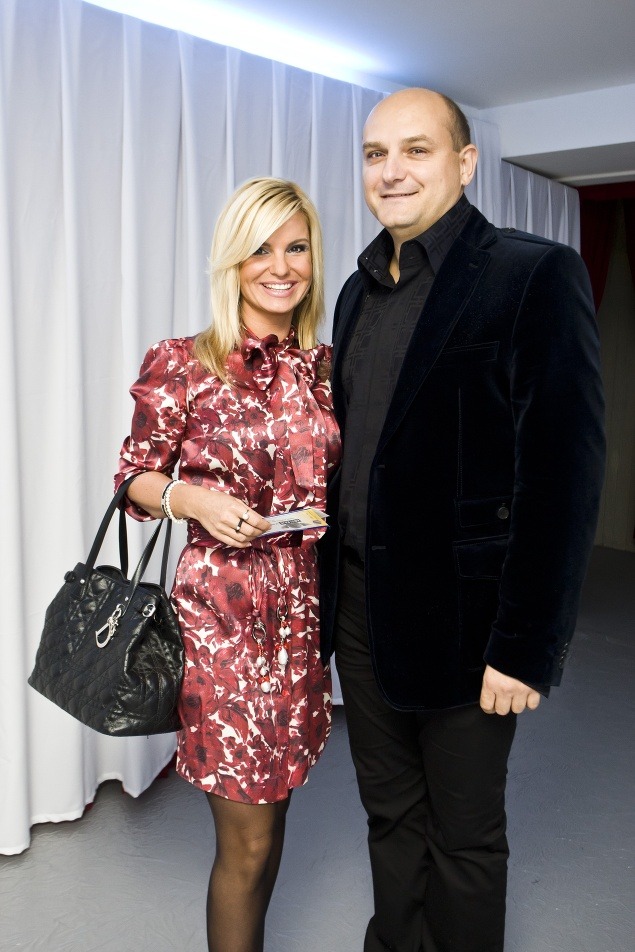 Exposlankyňa s manželom v októbri 2011.