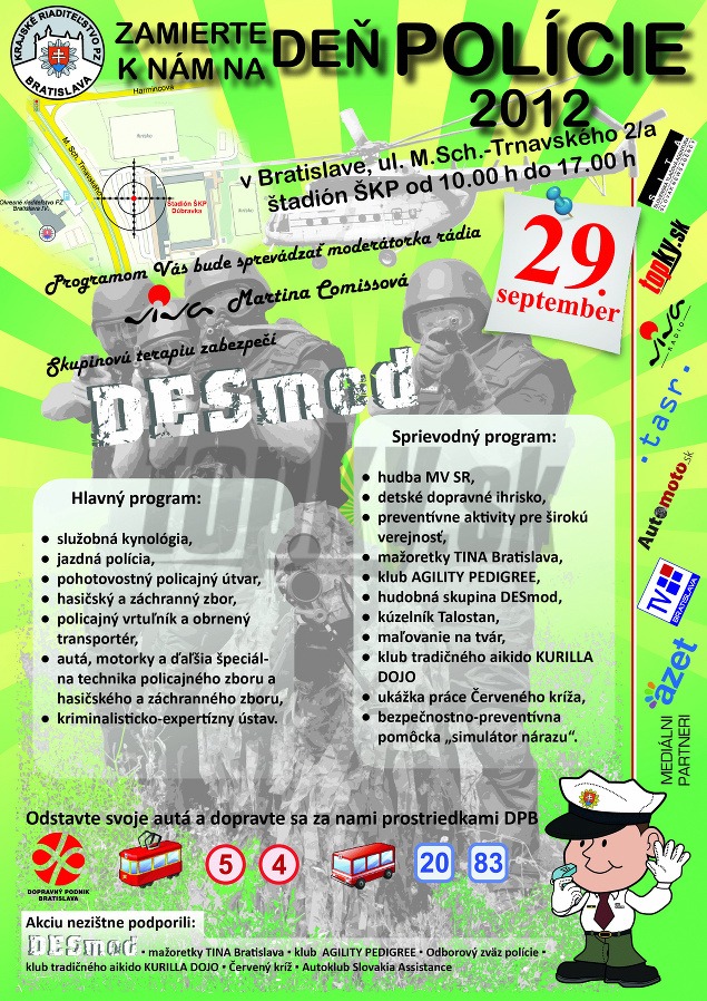 Deň polície v sobotu