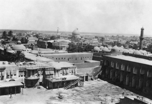 Pohľad na Bagdad, 1918.
