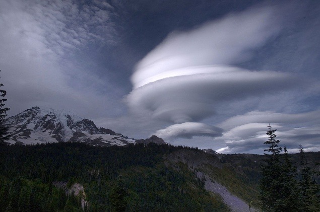 Národný park Mount Rainier, Washington.