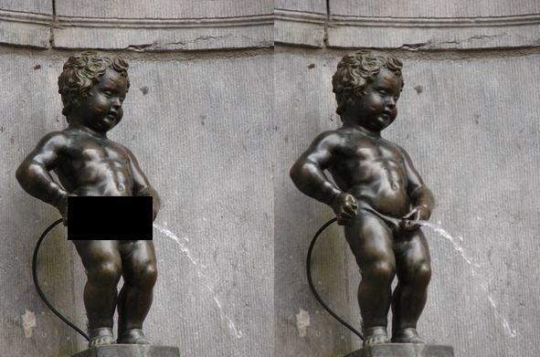 Intímne partie na soche cikajúceho chlapca v Bruseli by museli byť podľa novely poslancov OĽaNO zakryté