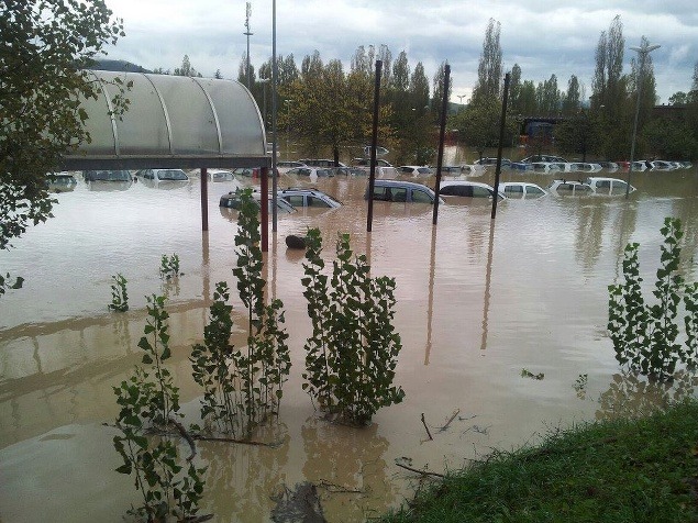 Masívne záplavy v Taliansku
