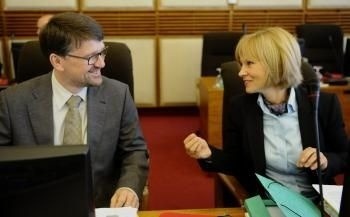 Usmievavá koketa Zvolenská: Ministri