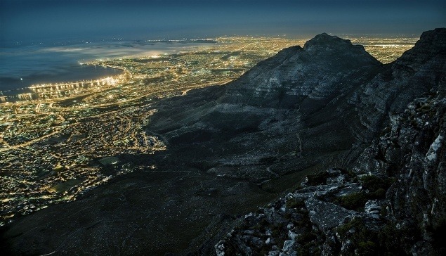 Kapské mesto, Južná Afrika.