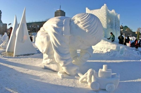 Zimný festival v kanadskej provincii Quebec