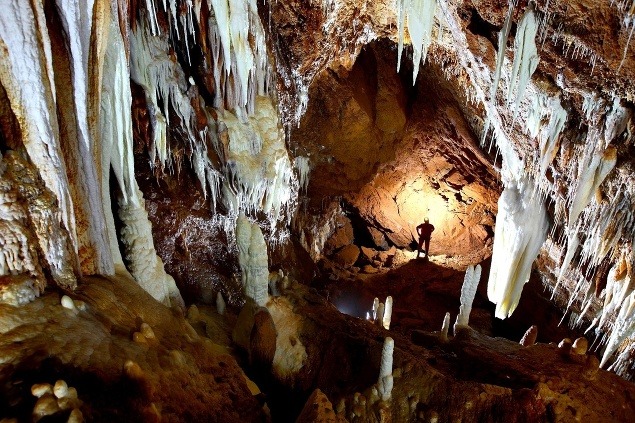 Jaskyňa v južnom Francúzsku pri Olargues, 2011.